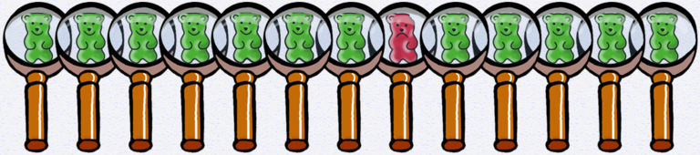 i-Q Bärchen-Grafik zu SPC - 100% Kontrolle - © i-Q Schacht & Kollegen Qualitätskonstruktion GmbH